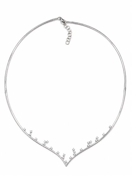 Collana Recarlo Donna in Oro Diamante 0.45 Ct AB 603/B - AB 603/B